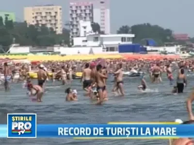 100.000 de romani au luat cu asalt Litoralul. Abia mai aveai loc de prosop