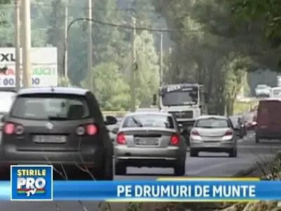 Pe vreme de canicula, mii de romani fug la munte