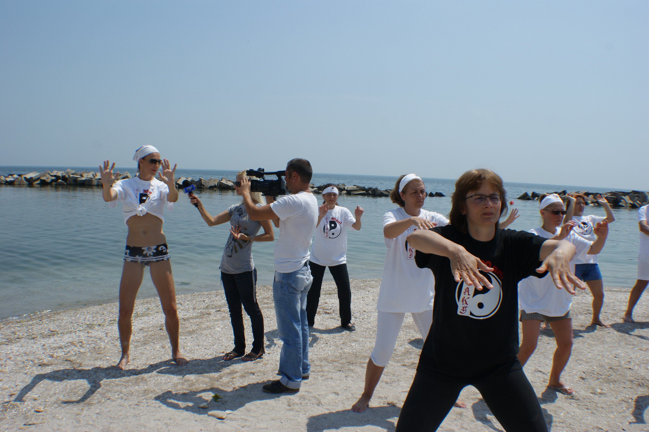 Roxana Ciuhulescu a participat la o tabara de arte martiale