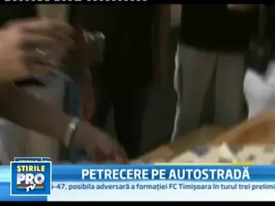 Fara masini pe una din cele mai circulate autostrazi din Europa