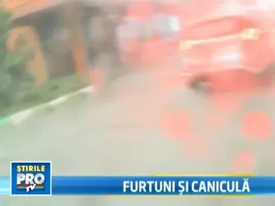 Romania, in vara extremelor: canicula si furtuni cu grindina