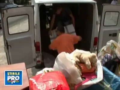 Romanii din Italia trimit ajutoare pentru sinistrati