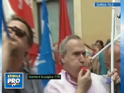 Cadrele medicale din Italia protesteaza impotriva planului de austeritate