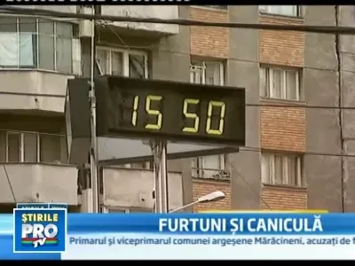 Vara nebuna! Ziua canicula, seara vijelii si ploi cu gheata!