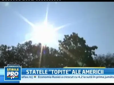 Se prajesc ouale pe capota masinii! Canicula neiertatoare in SUA