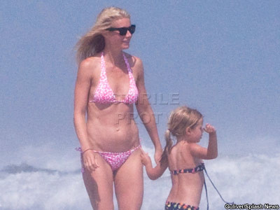 Gwyneth Paltrow, la 38 de ani si dupa ce a nascut de doua ori