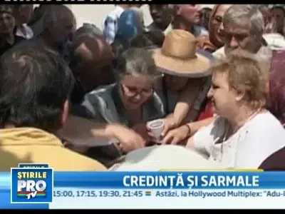 Tipete si imbranceli pentru o portie de sarmale. Ca doar a fost Sf. Ilie