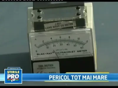 Atentie! Ultravioletele ne vor pune mari probleme in urmatoarele doua zile