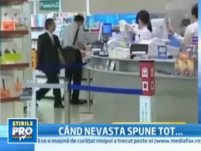 Premierul japonez, facut de ras de propria sotie