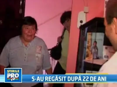 Emotionant! Si-a revazut fiul dupa 22 de ani in care l-a crezut pierdut!