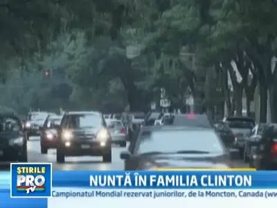 Emotii pentru familia Clinton! Fiica Chelsea se marita intr-o saptamana