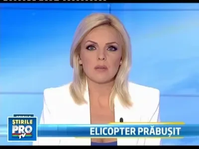 Un elicopter al MApN s-a prabusit langa Brasov. Nu exista supravietuitori