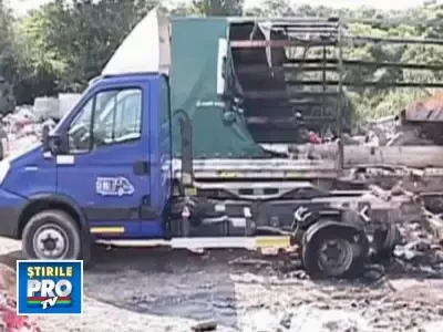 Incendiu cu multe semne de intrebare la o firma din Galati