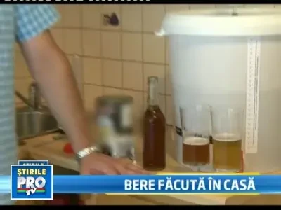 Ce tuica? Romanul a inceput sa-si fabrice berea acasa!