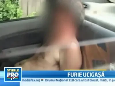 Suspectat ca si-a ucis fiica si a ranit doi vecini