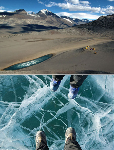 Vaile seci ale Antarcticii