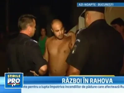 Razboi cu pumni, bate si pietre intre doi fosti amanti. Miza: copilul lor