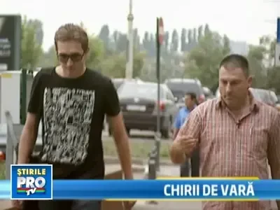 Cum chiriile au intrat la apa ,studentii deja profita de avantaje