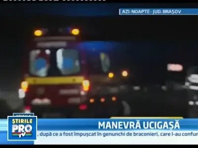 Cu viteza spre moarte! Un sofer a intrat cu masina intr-un stalp, pe DN1