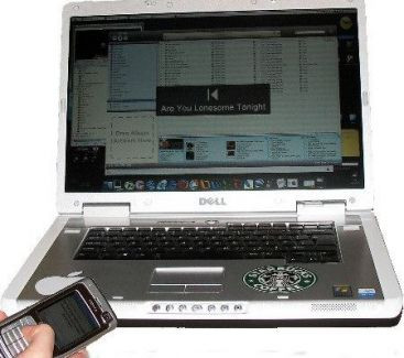 Telefon mobil folosit pe post de telecomanda. Curios sa afli cum?