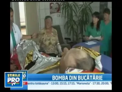 Explozie teribila in Dambovita. O familie a ramas pe drumuri