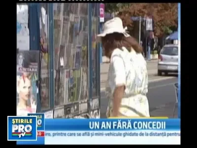 Romanii si bulgarii nu isi iau concediu de teama sa nu ramana fara serviciu