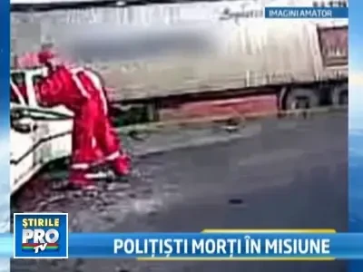 Accident tragic pe DN 11. Doi politisti au murit, seful DGA Brasov e ranit