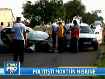 Accident tragic pe DN11. 2 politisti morti, seful DGA Brasov in stare grava