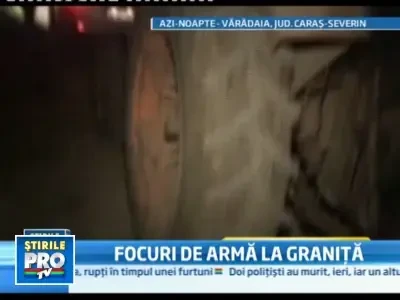 25 de focuri de arma au rasunat la granita, in Caras Severin