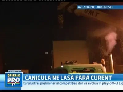 Penele de curent dese, cheia marilor... excese. Canicula e de vina!