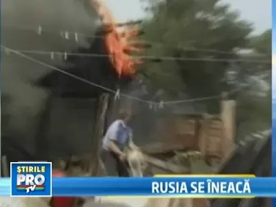 E rau la Moscova: oamenii au masti, din cauza fumului de la incendii! VIDEO