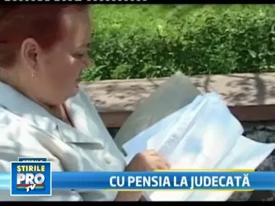 Pensionarii isi cauta dreptatea in tribunal. Vor o pensie calculata corect!