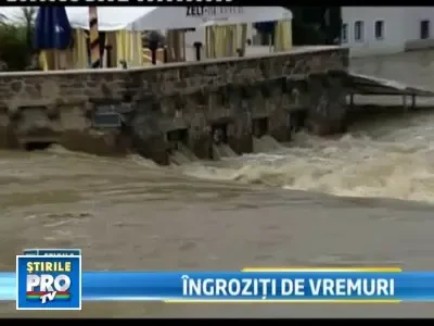 Europa centrala este in continuare afectata de furia naturii