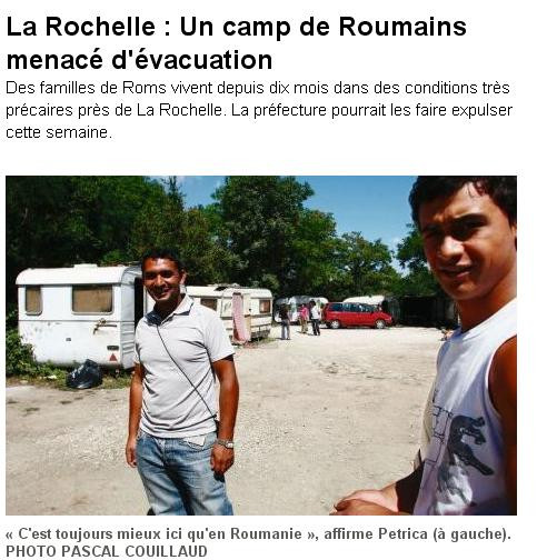 Un supermarket francez a interzis accesul tiganilor romani in incinta