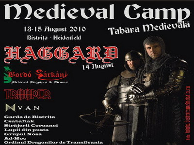 Turnir, dans medieval si rock-metal simfonic la Bistrita cu Haggard