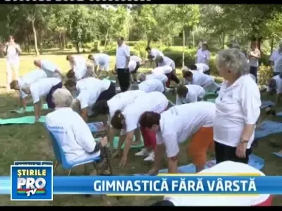 Cine spune ca nu poti face fitness la 105 ani? Uite-o pe doamna Elena!