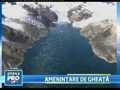 Un bloc de gheata, de 4 ori cat Manhattan-ul, desprins dintr-un ghetar