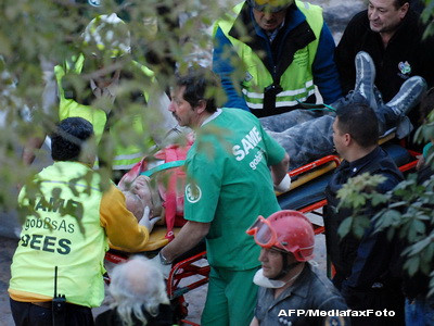 O cladire din Buenos Aires s-a surpat din cauza unui santier din apropiere
