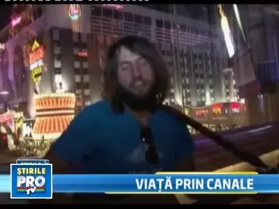 Dezmosteniti ai sortii in Las Vegas! Candva bogati, acum locuitori in canal