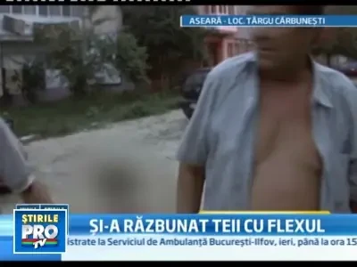 Jean si flexul razbunator: a distrus cu rautate doua banci