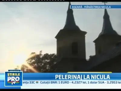 La manastirea Nicula, incep slujbele de pregatire a sarbatorii Sf. Maria