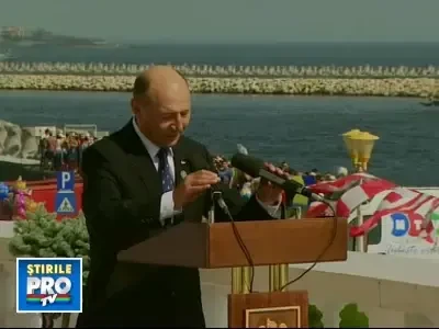 Ziua Marinei la Constanta. Discursul lui Traian Basescu