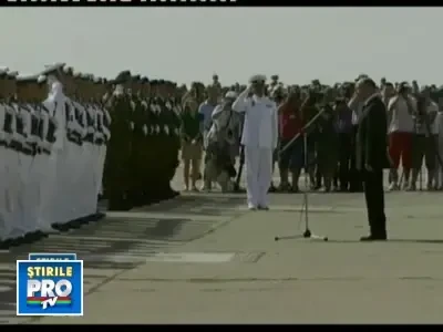 Ziua Marinei, sarbatorita cu fast la Constanta. Basescu, huiduit la discurs