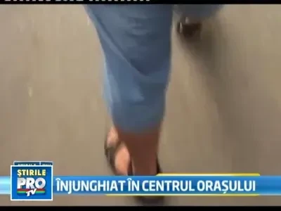 Incident sangeros. Un tanar a fost injunghiat pe strada de un cersetor