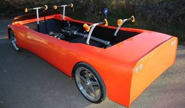 Revista presei: Masina cu propulsie umana! Ca pe vremea lui Flinstone!