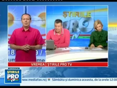 Prognoza meteo pentru urmatoarele zile