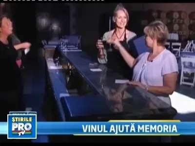 Un pahar de vin ajuta la imbunatatirea capacitatilor mentale