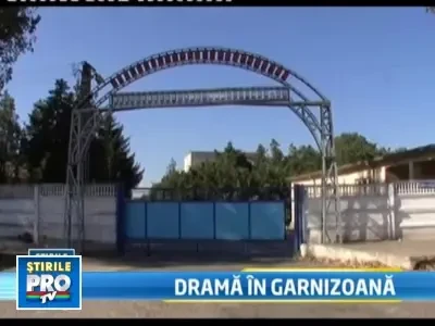 Un subofiter din Barlad si-a tras un glont in cap, cu arma din dotare