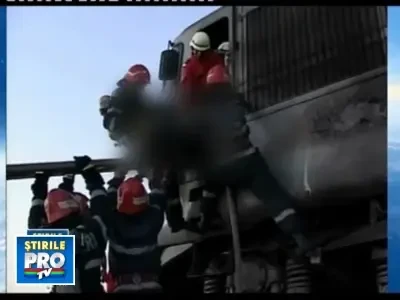 Explozie pe calea ferata. Ajutorul de mecanic a murit