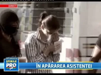 Cadrele medicale de la Maternitatea Giulesti o sustin pe asistenta arestata